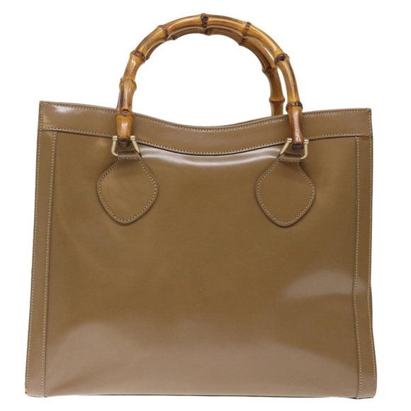 Vintage Gucci Diana Bamboo Handle Tote #180 - Picture 1 of 15